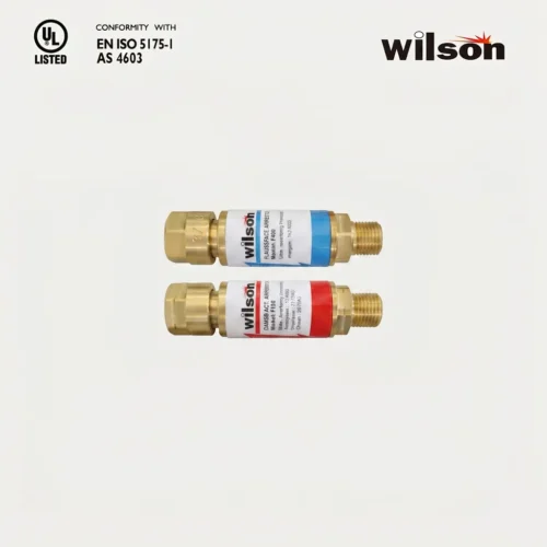 F628 F628 Series Flashback Arrestors for Regulator UL Listed EN ISO 5175-1 AS 4603 WILSON PRODUCTS