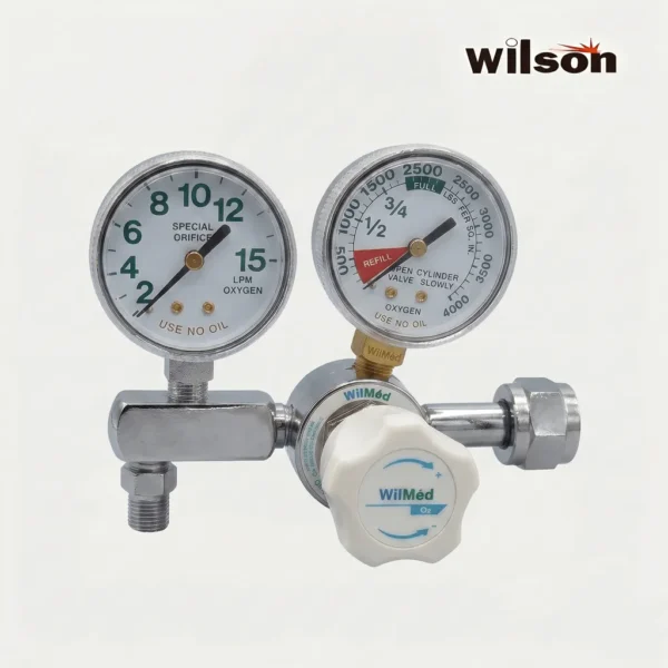 Oxygen Flow Gauge Regulators, Medical Gas Equipment WILSON PRODUCTS