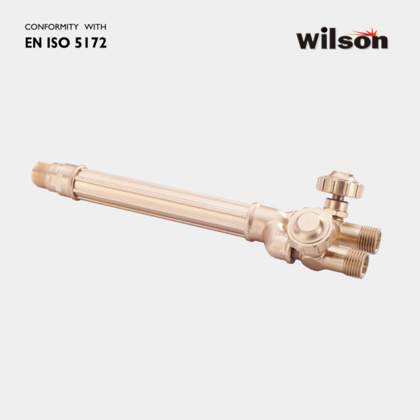 KV-100C-Torch-Handle-Built-in-Check-valve_ISO5712-1 KV-100C Torch Handle. Medium Duty. Built-in Check valves.