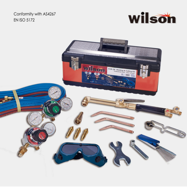 Iron Man Kit KGB-24 Gas Welding and Cutting Kit, EN ISO5172, AS 4267