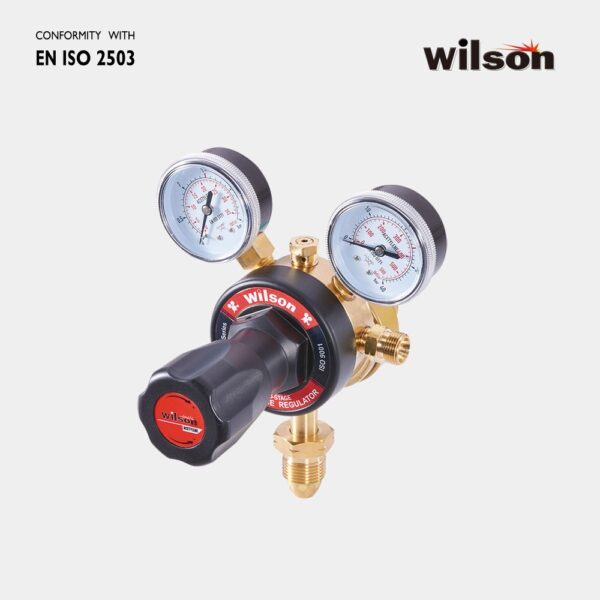Wilson-KH-2561-Gas-Two-Stage-Regulator-Acetylene-1 KH2561 Two Stage Gas Pressure Regulator. EN-ISO 2503