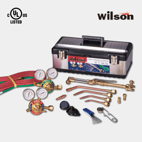 Wilson-KIT-KVHB-21-1 Power Kit KVHB-21 Gas Welding and Cutting Kit, Heavy Duty. UL Listed.