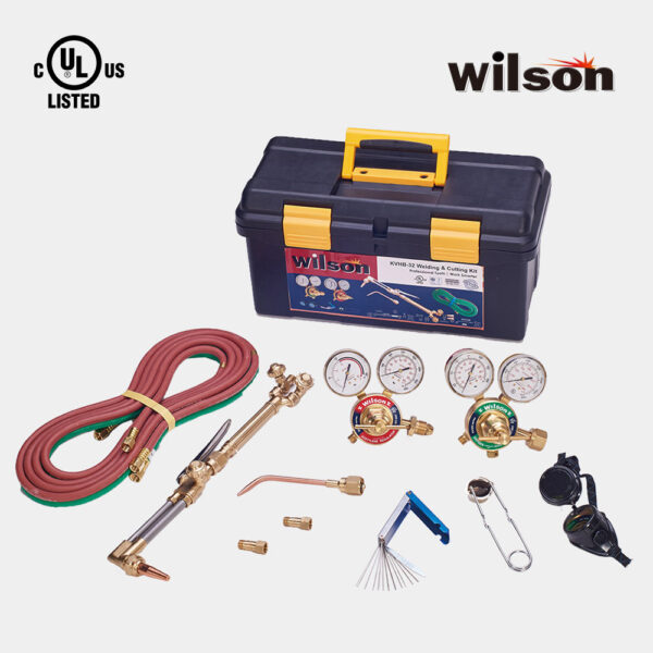 Wilson-KIT-KVHB-32 Premium Kit KVHB-32 Heavy Duty Gas Welding and Cutting Kit, UL Listed.