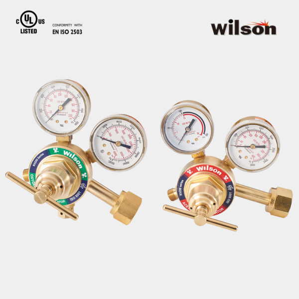 Wilson-KV-250-Gas-Regulator-Oxygen-Acetylene-Argon-1 Favor Kit KVMB-22 Gas Welding and Cutting Kit. Medium Duty. UL Listed.